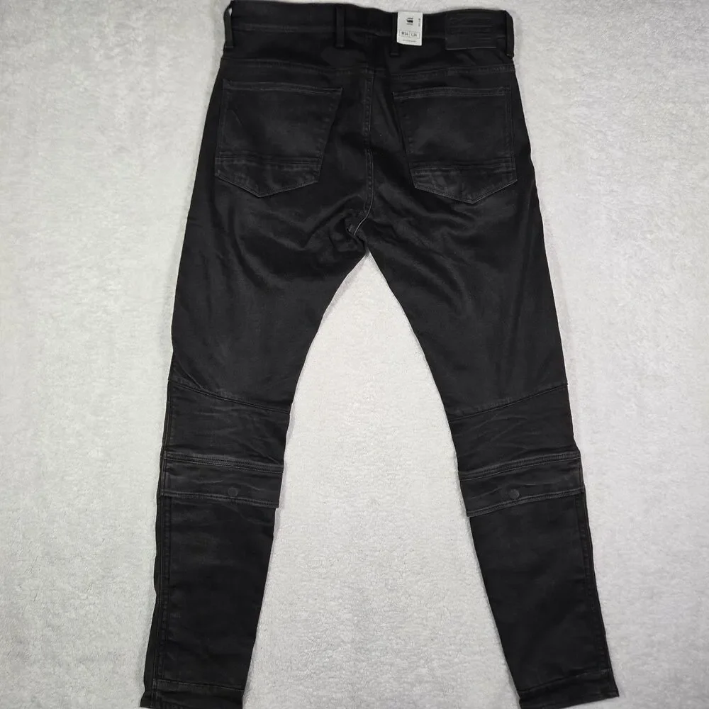 G-Star Raw Denim Jeans Airblaze 3D Skinny Worn In Umber Cobler Mens 34x34